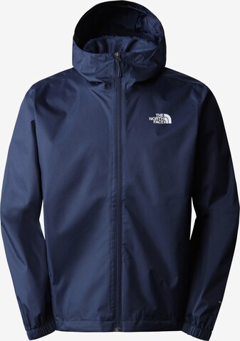 THE NORTH FACE Regular fit Outdoorjas 'Quest' in Blauw: voorkant