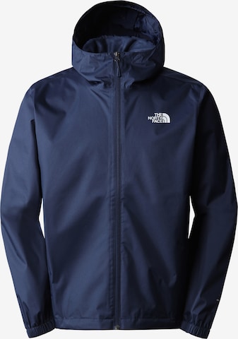 THE NORTH FACE Regular fit Functionele jas 'Quest' in Blauw: voorkant