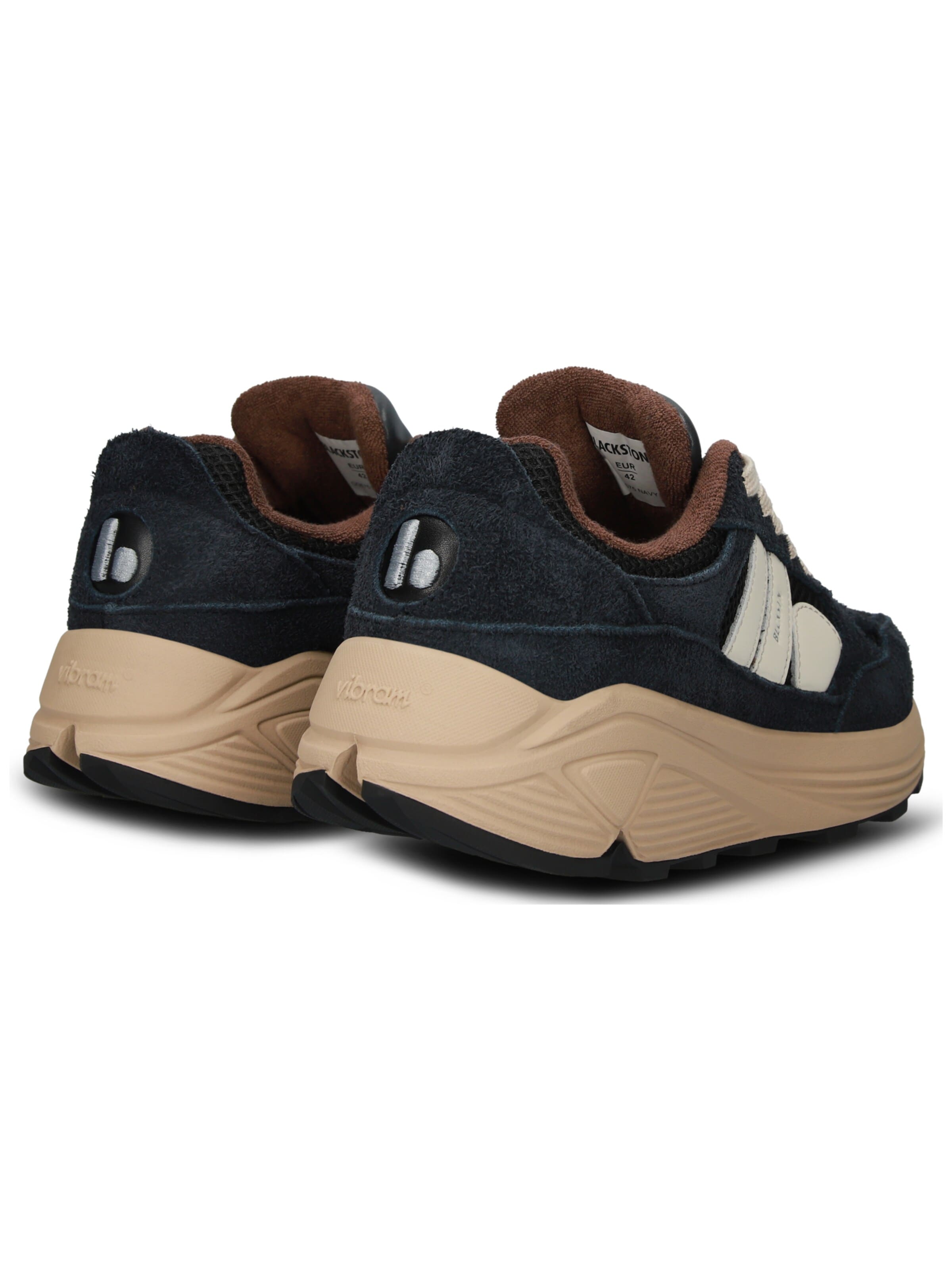 BLACKSTONE Sneakers laag 'V-RILEY' in Blauw