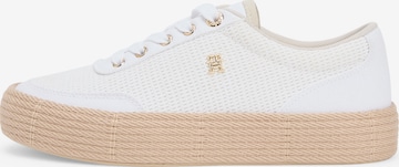 balta TOMMY HILFIGER Sportbačiai be auliuko: priekis
