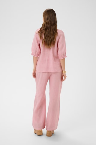 Wide Leg Pantalon 'CRBellis' Cream en rose