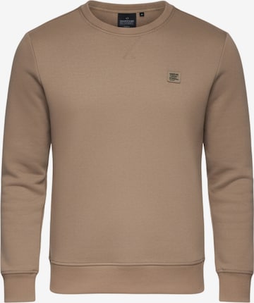 Ombre Sweatshirt in Brown: front