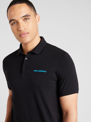 Karl Lagerfeld Poloshirt in Schwarz