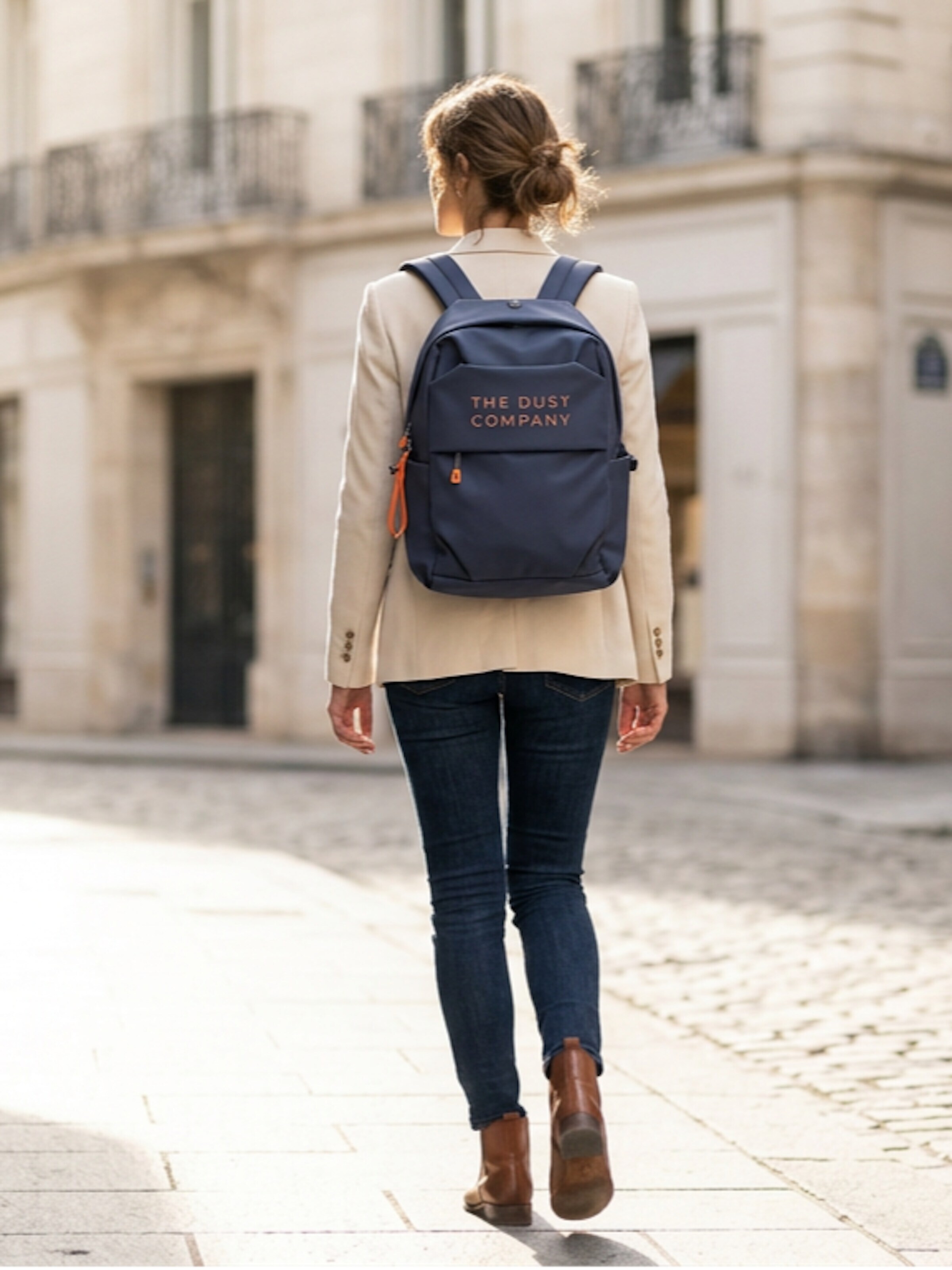 THE DUST COMPANY - Mochila 'THE DUST COMPANY Technical Backpack' em azul