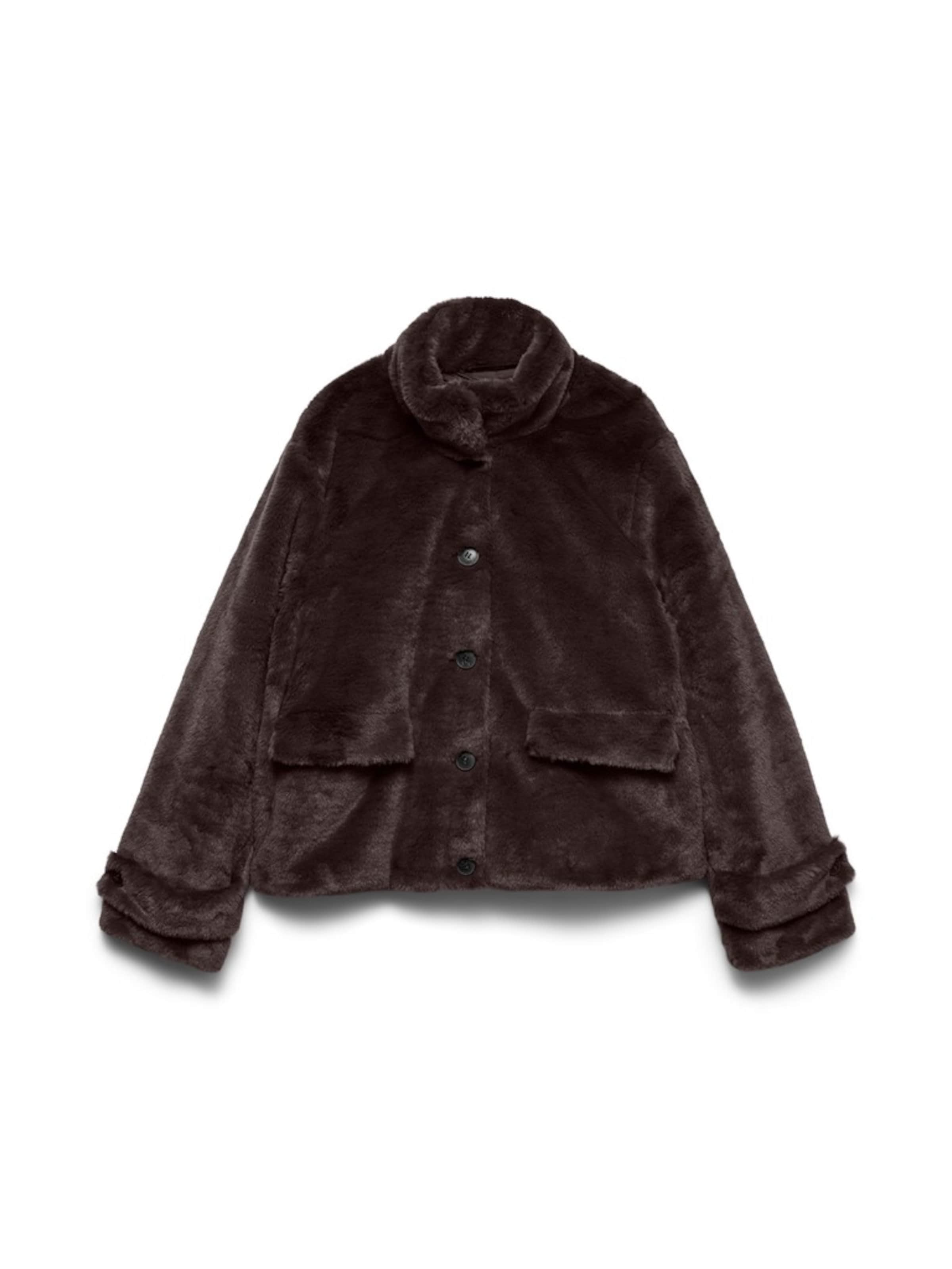 Geacă de primăvară-toamnă pe XS VERO MODA pe ciocolatiu, Vizualizare produs