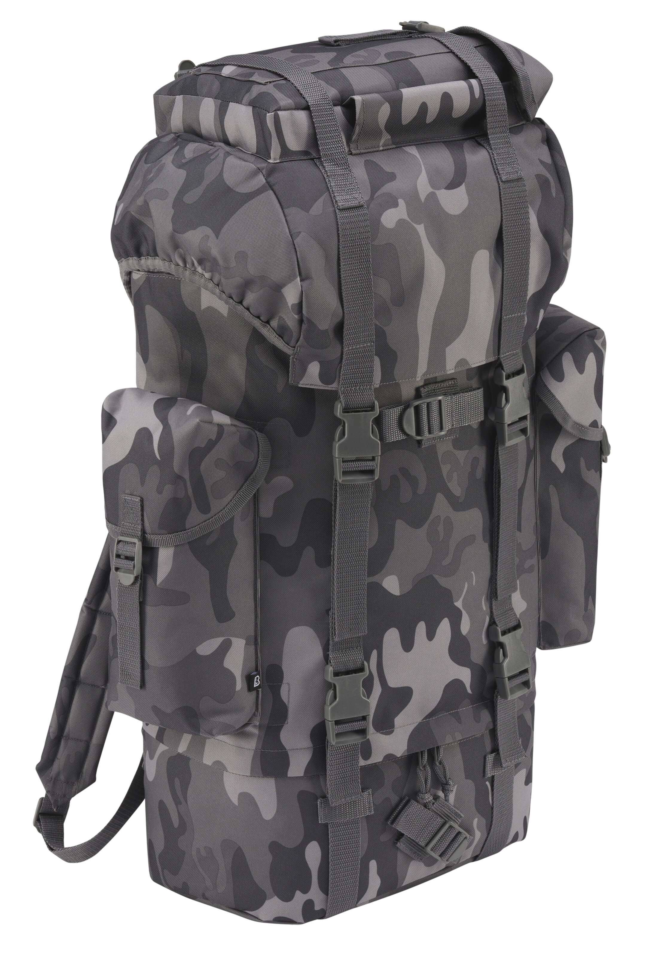 Brandit Rucksack in Grau: Vorderseite