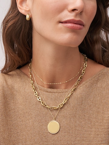 FOSSIL Kette 'Ellis' in Gold: Vorderseite