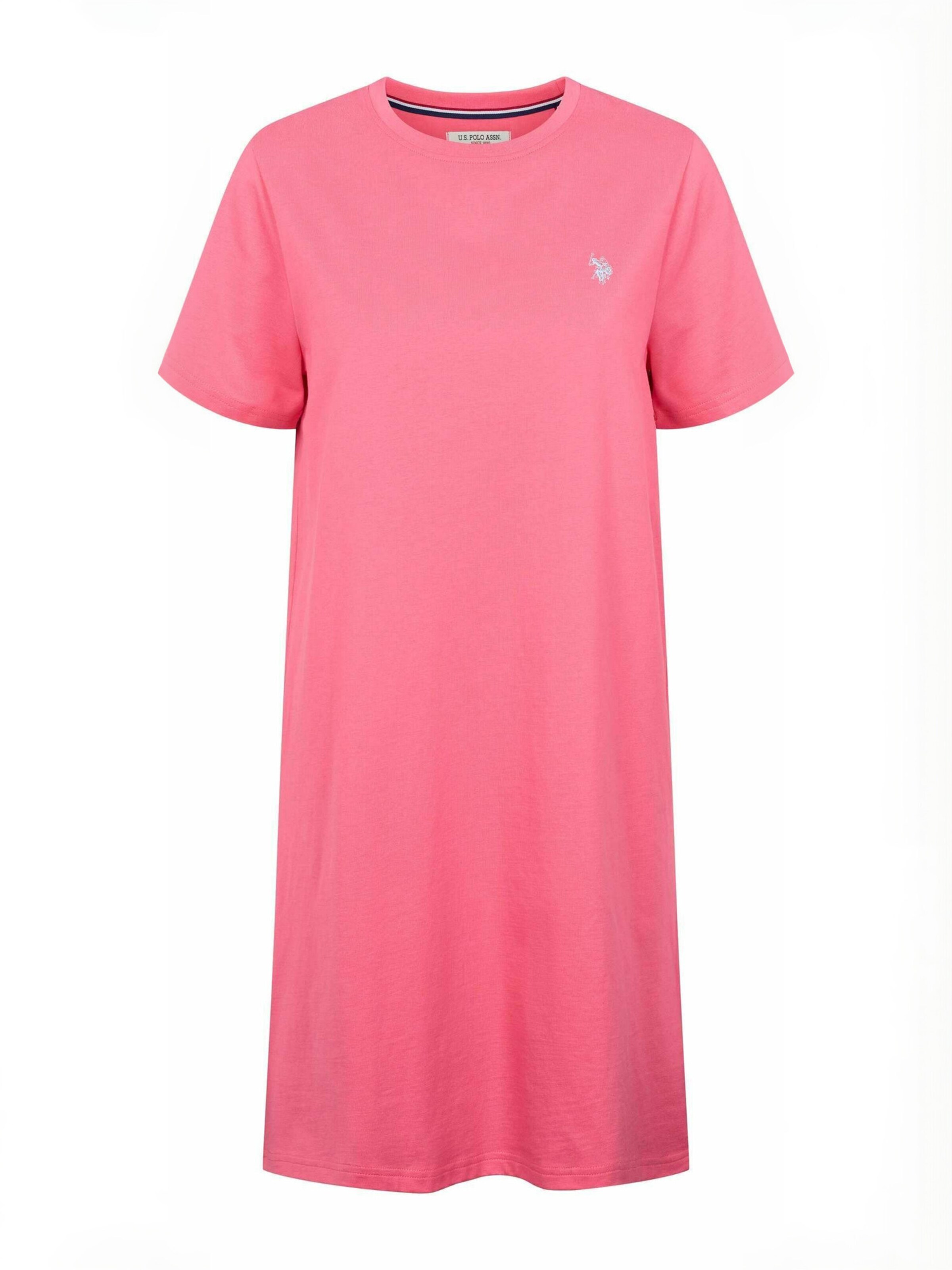 U.S. POLO ASSN. Mekko ' UWMonica Dress ' värissä vaaleanpunainen: etupuoli