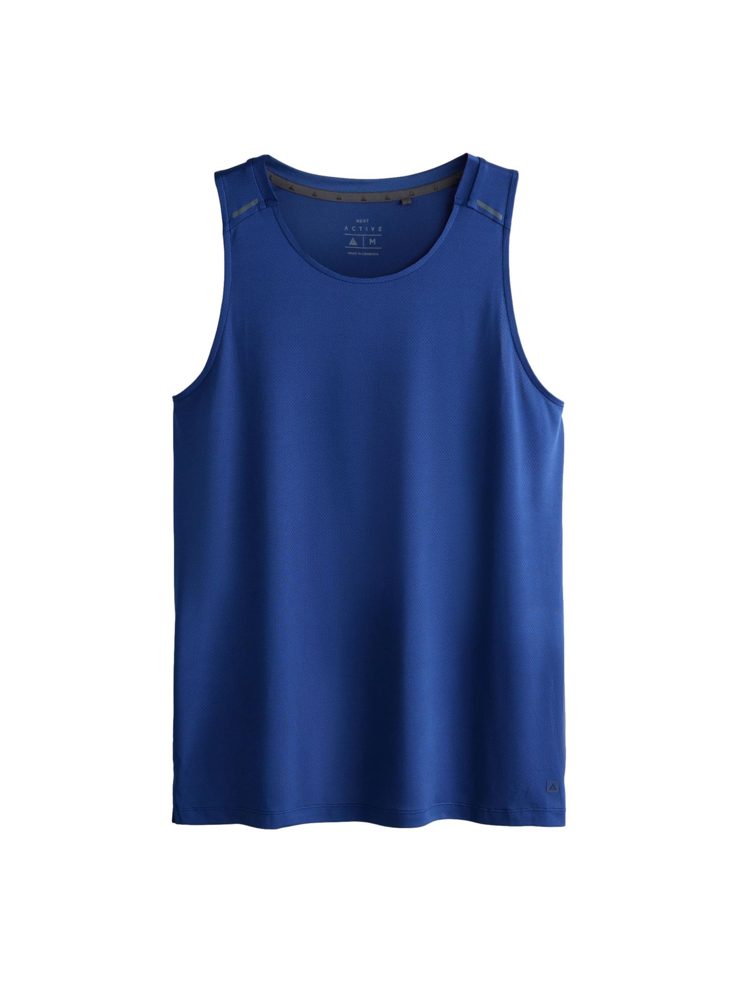 Next Λειτουργικό μπλουζάκι σε μπλε: μπροστά