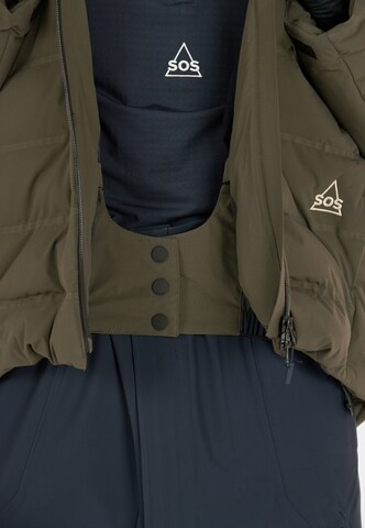 SOS Sports jacket 'Fieberbrunn' in Green