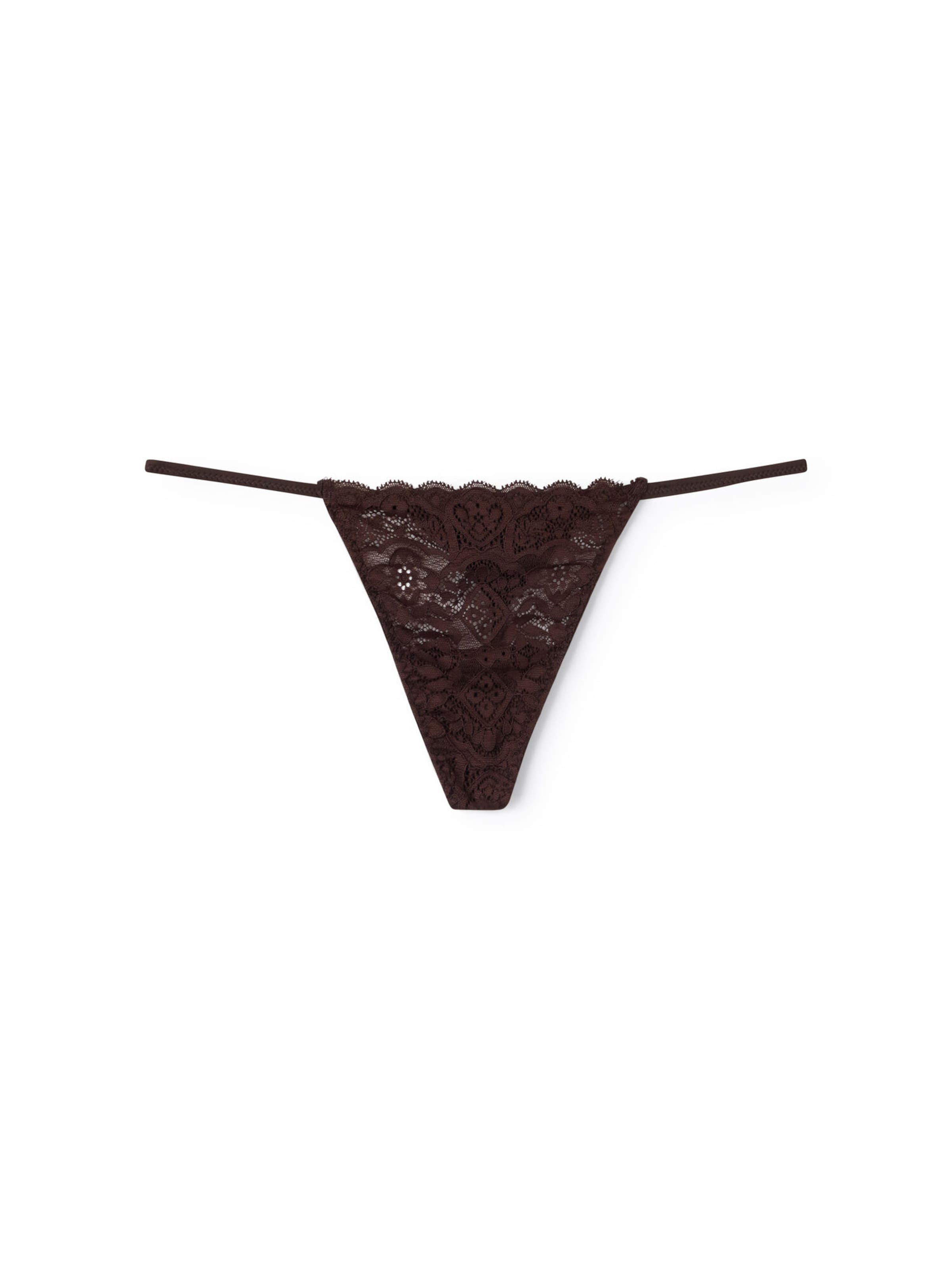 INTIMISSIMI String in Braun: Vorderseite
