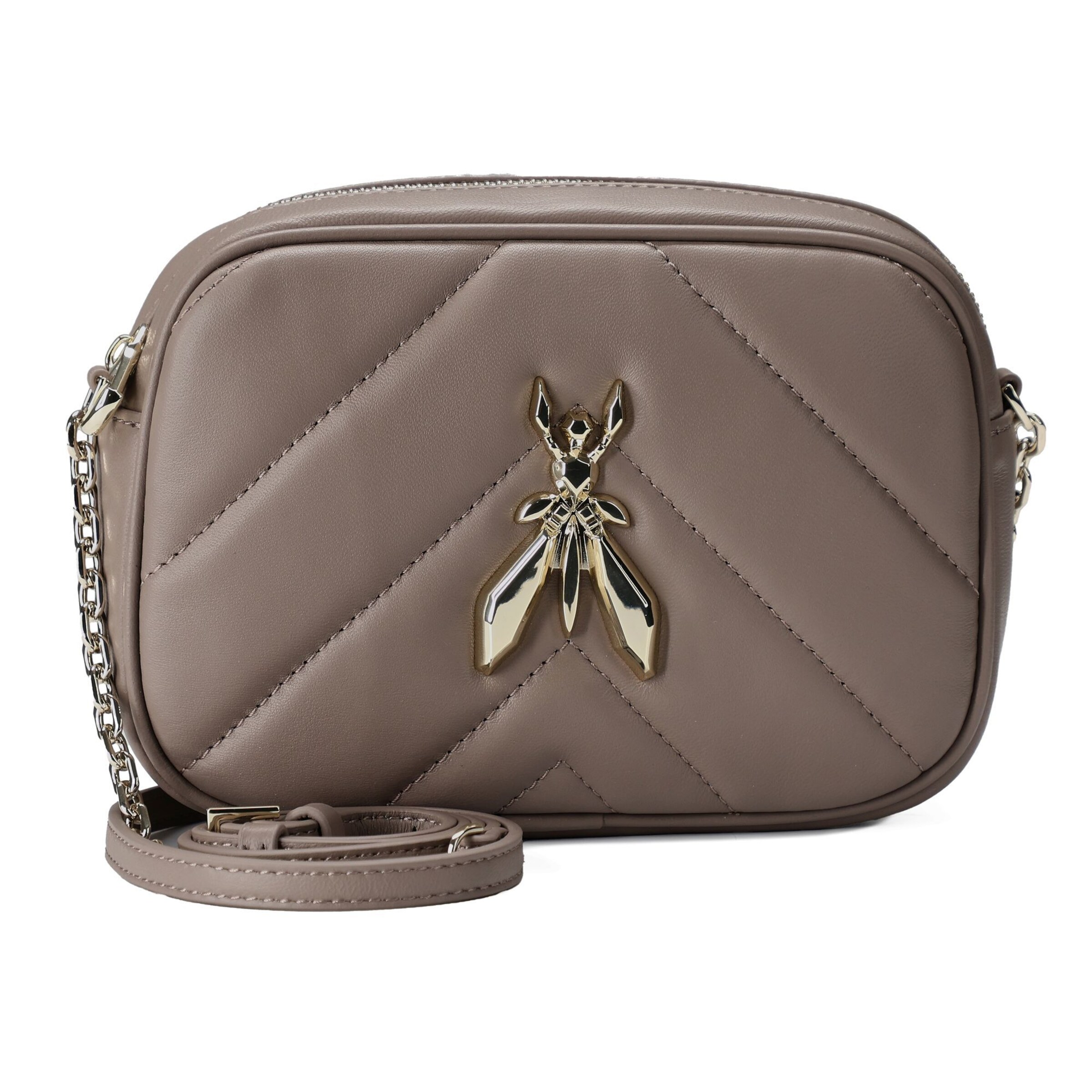 Sac à bandoulière 'Fly' PATRIZIA PEPE en gris : devant