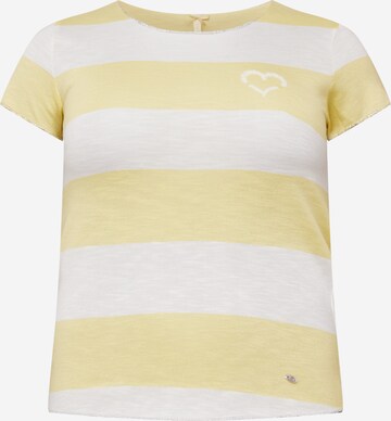 T-shirt 'JELENA' Key Largo en jaune : devant