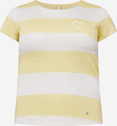 Key Largo Shirt 'JELENA' in Yellow / White, Item view