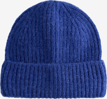 mėlyna Next Megzta kepurė 'Essentials': priekis