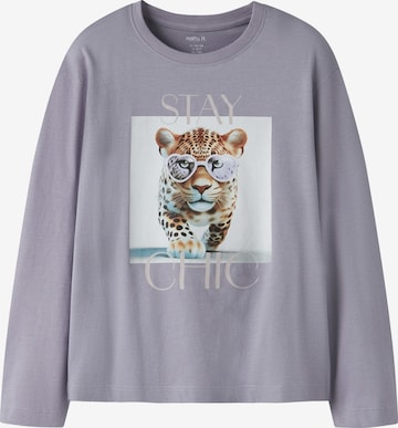 NAME IT - Camiseta 'NKFVOTEA' en lila: frente