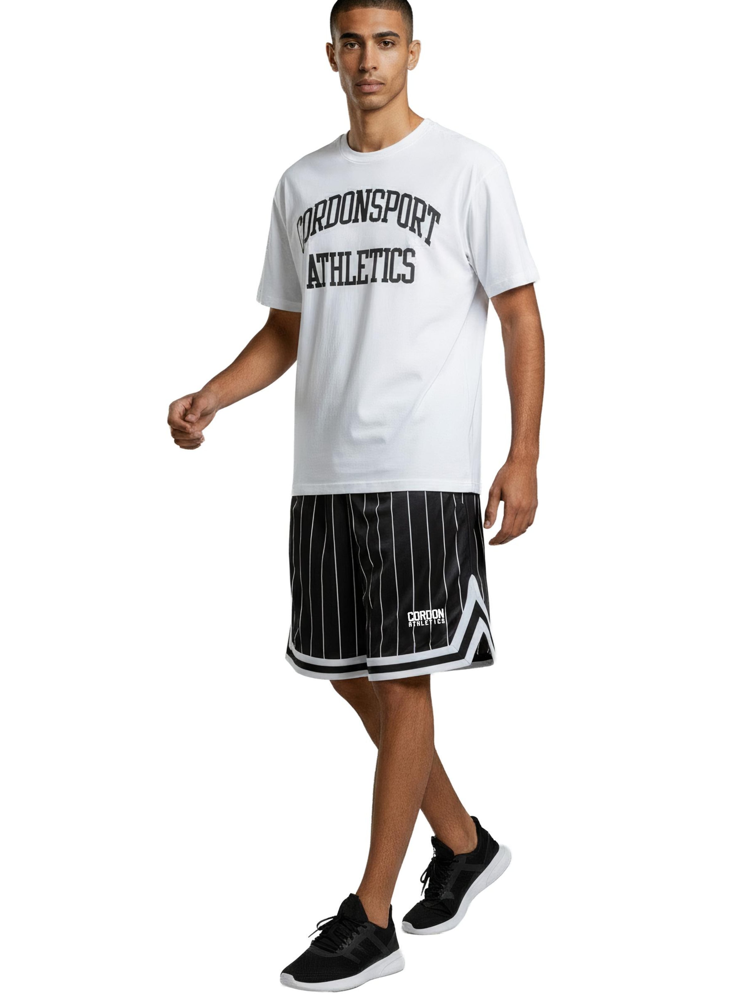 Cordon Sport Regular Workout Pants in Black