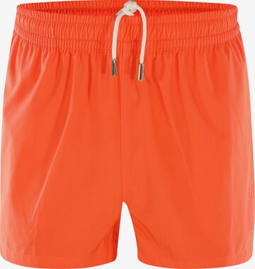 Shorts de bain ' BLU2255 Beachshorts ' Olaf Benz en orange : devant