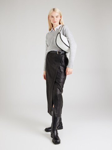 Pull-over 'Eleonora' ABOUT YOU en gris