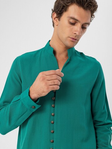 Coupe regular Chemise Antioch en vert