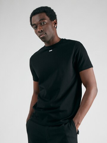 T-Shirt Karl Lagerfeld en noir : devant