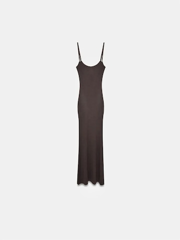 Robe Dilvin en marron : devant