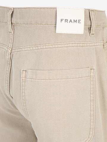 FRAME Lużny krój Jeansy w kolorze beżowy