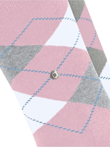 BURLINGTON Socks 'Everyday Argyle' in Pink