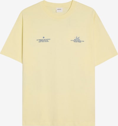 Bershka Paita koossa XS värissä tummansininen / vaaleankeltainen, Tuotenäkymä