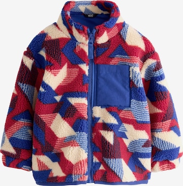 Next Fleece jas in Rood: voorkant