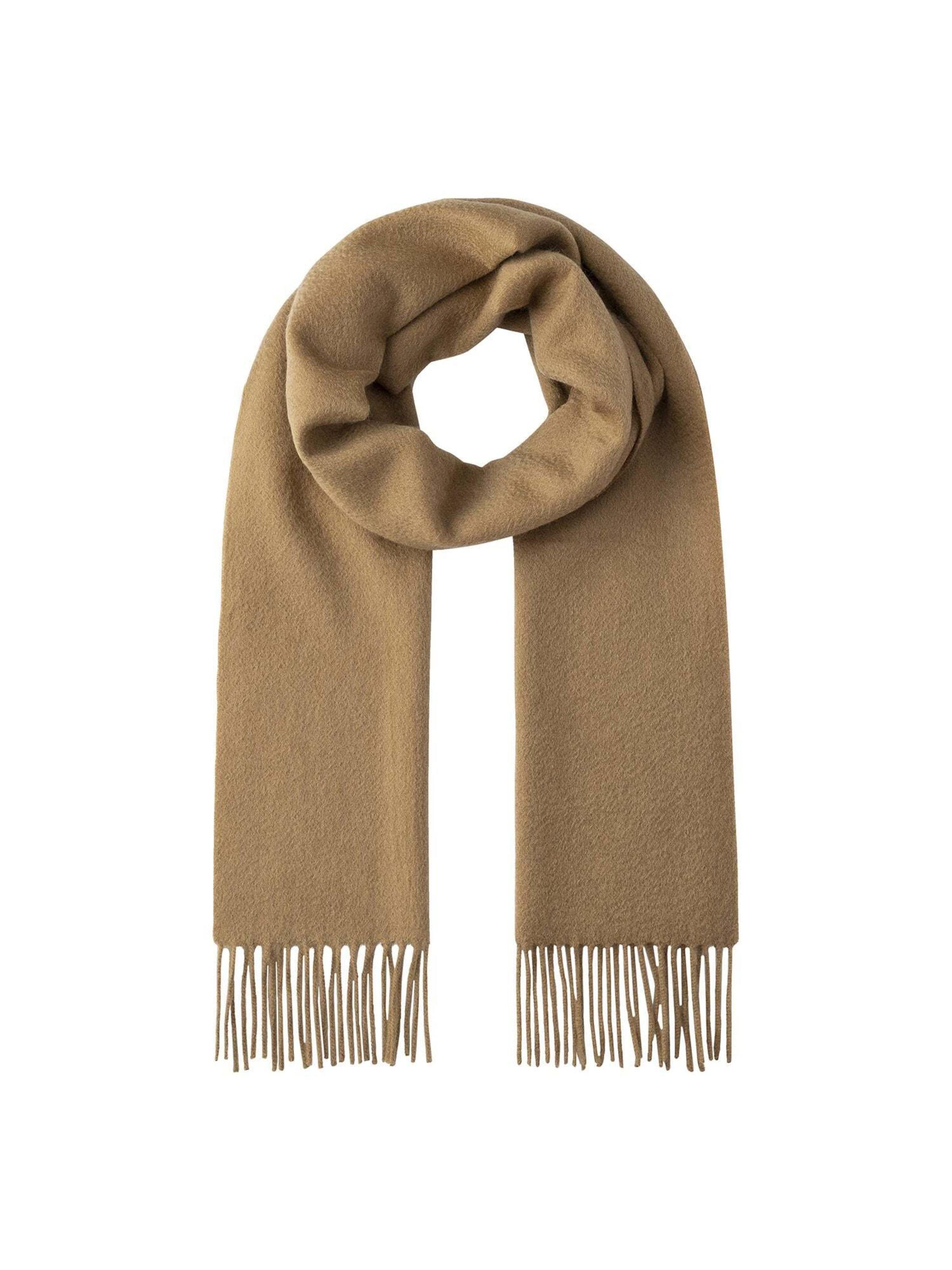 Hackett London Sjaal in Beige: voorkant