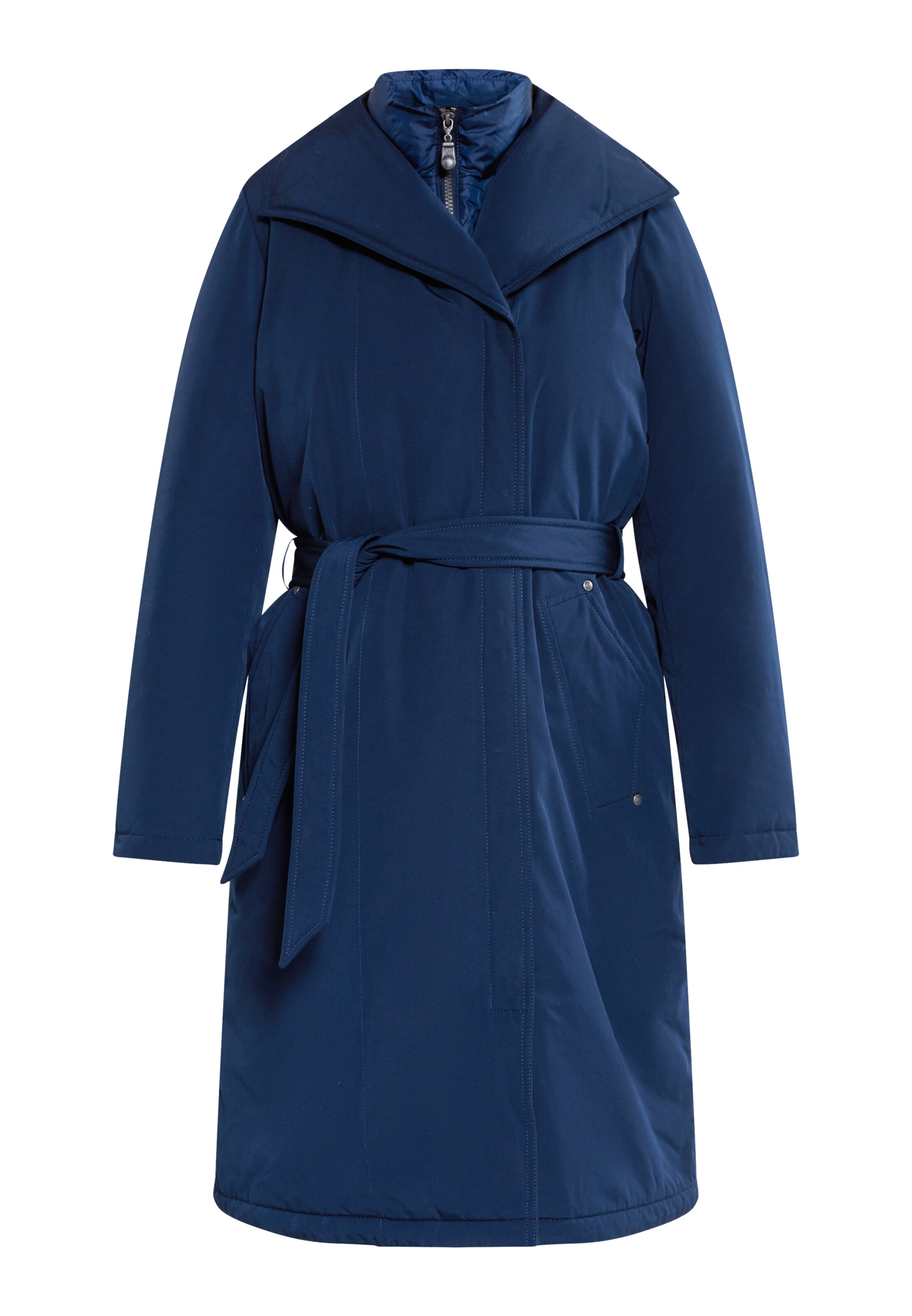 DreiMaster Vintage Funktsionaalne mantel, värv sinine: eest vaates