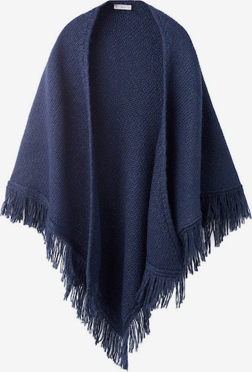 MANGO TEEN Poncho 'Montana' in royalblau, Produktansicht