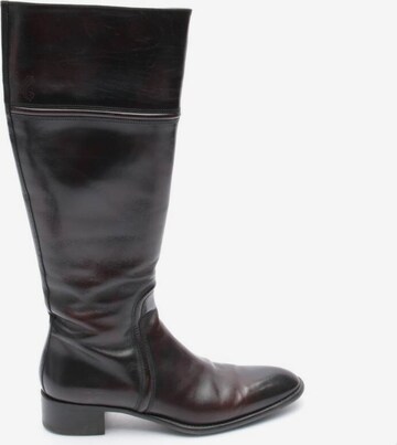 Santoni Dress Boots in 37 in Brown: front