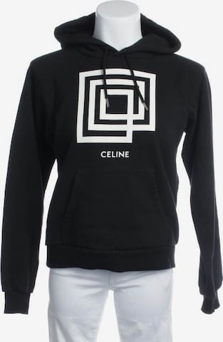 Céline Sweatshirt / Sweatjacke S in Schwarz: predná strana