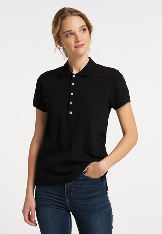DreiMaster Maritim Shirt in Black: front