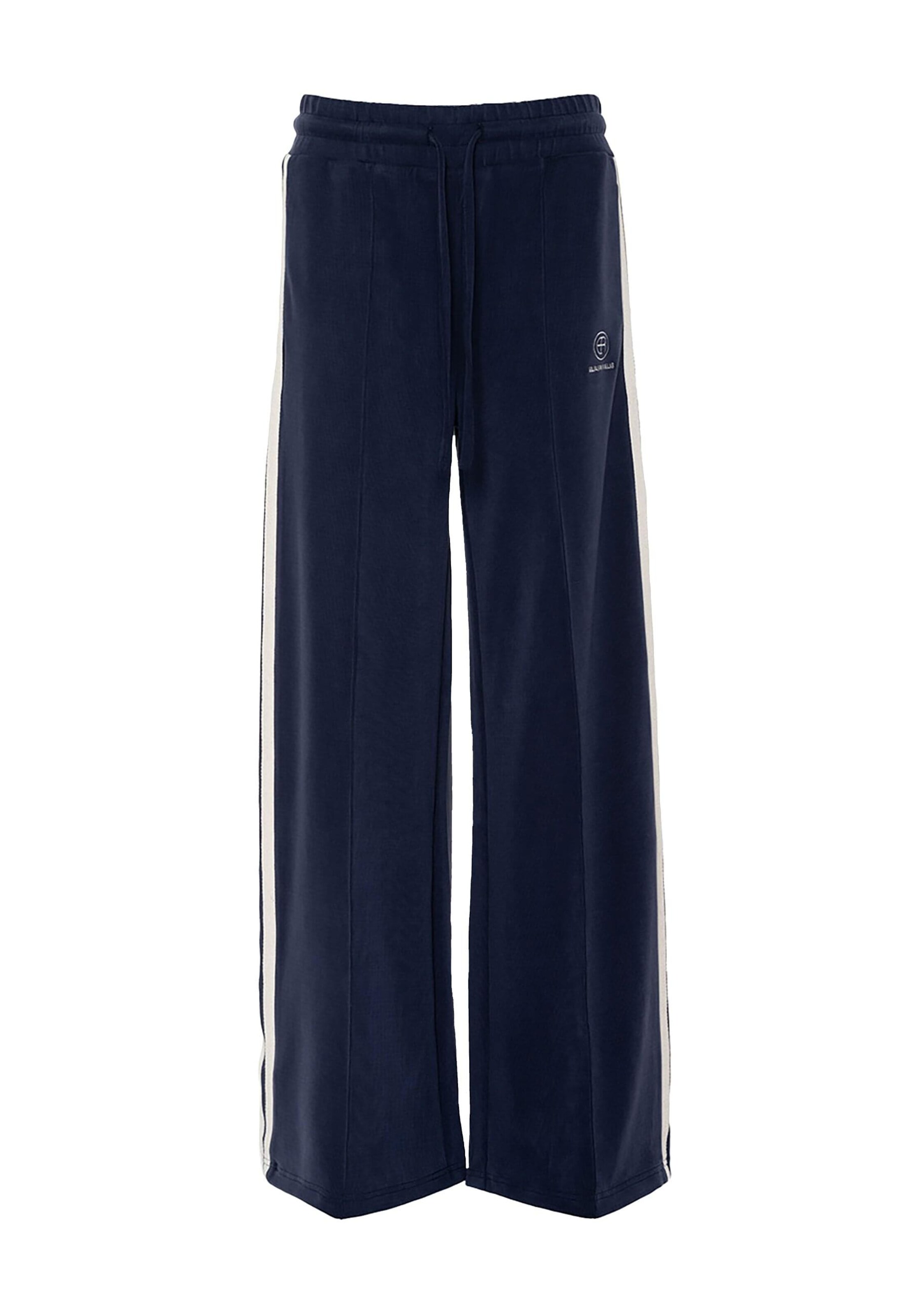 Wide Leg Pantalon 'Polli' Elias Rumelis en bleu : devant
