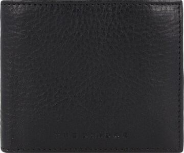 The Bridge Wallet 'Ettore' in Black: front