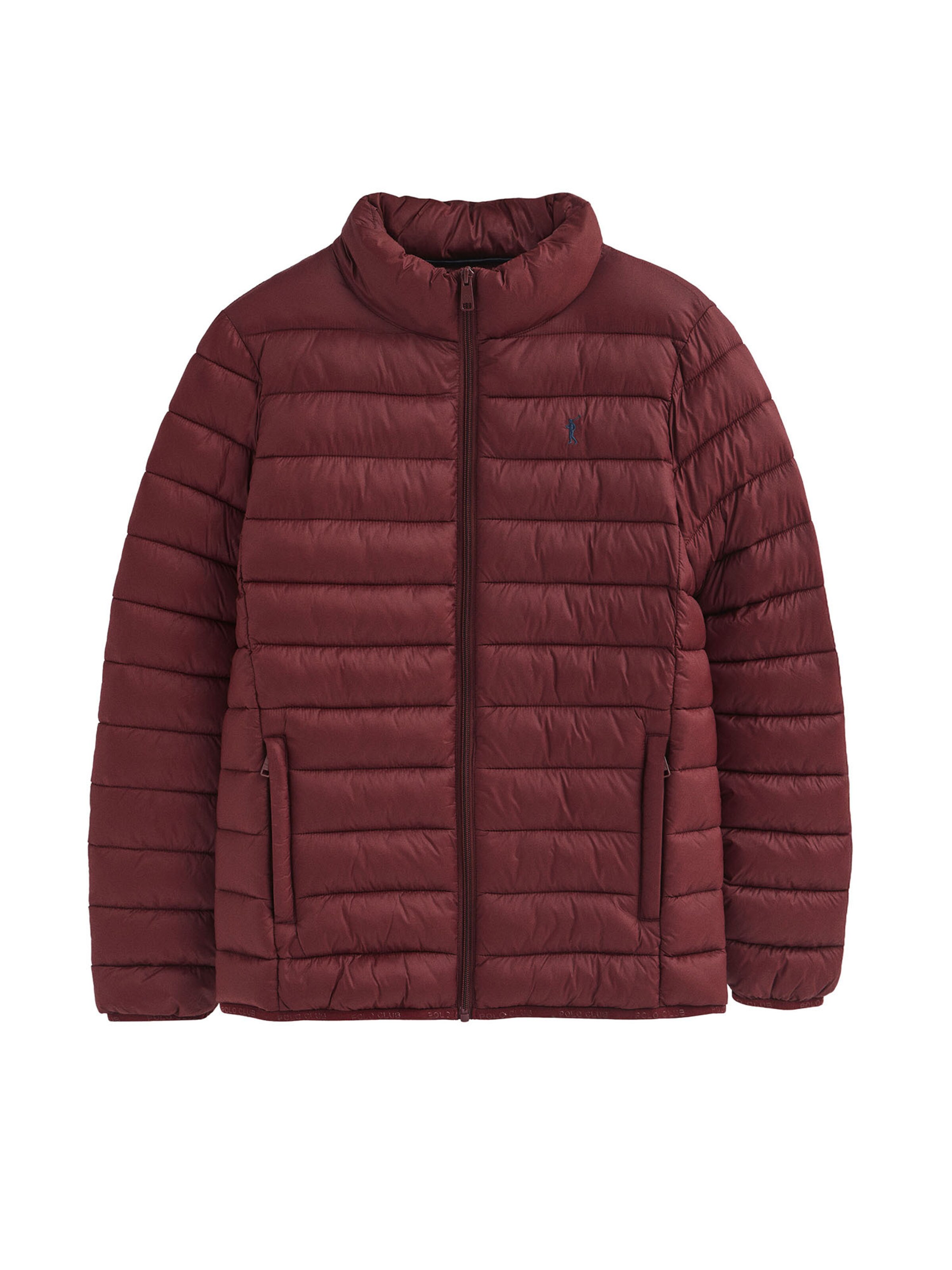 Polo Club Winter Jacket in Burgundy, Item view