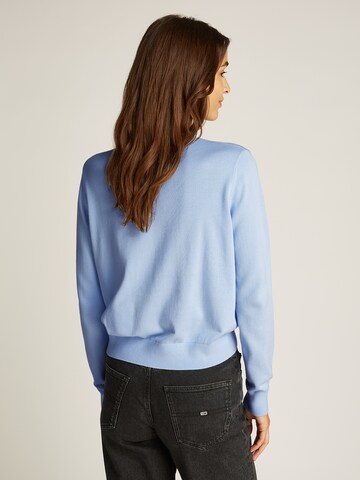 Tommy Jeans Sweater 'ESSENTIAL' in Blue