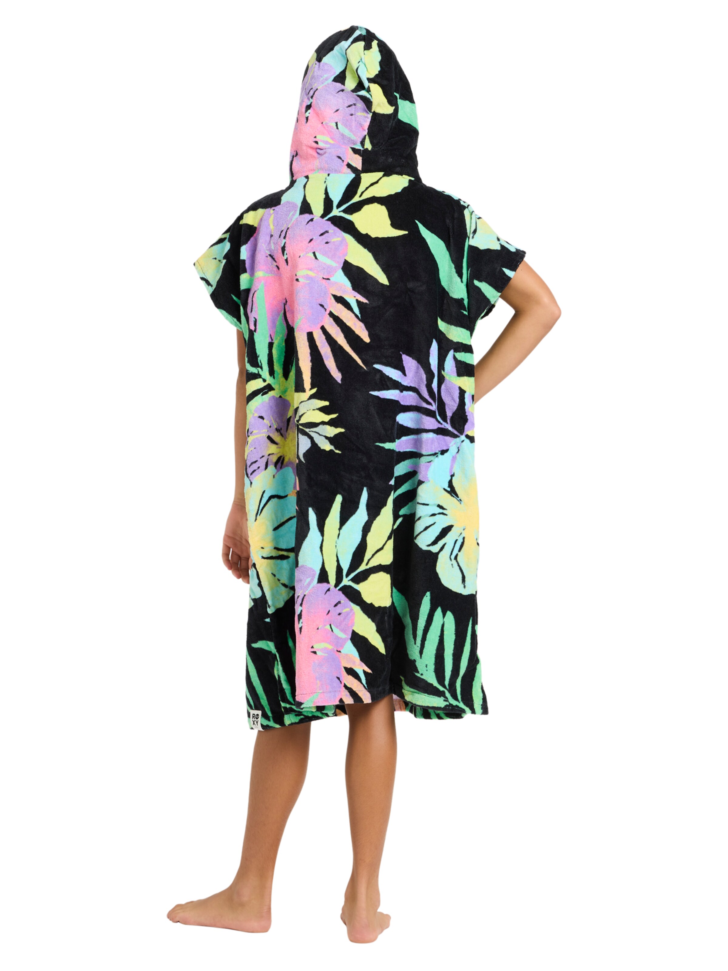 ROXY Bathrobe 'Stay Magical' in Black