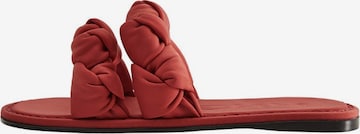 MANGO Mules 'Ori' in Red: front
