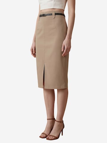 Jupe My fashion en beige