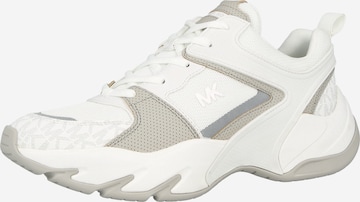 Michael Kors Ниски маратонки 'CHASE' в бяло: отпред