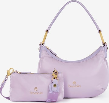 Braccialini Schultertasche 'Beth Puffy' in Lila: Vorderseite