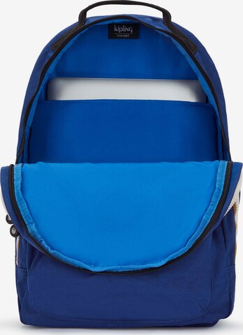 KIPLING - Mochila 'CURTIS XL' em azul: frente