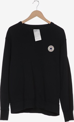 CONVERSE Sweater L in Schwarz: predná strana