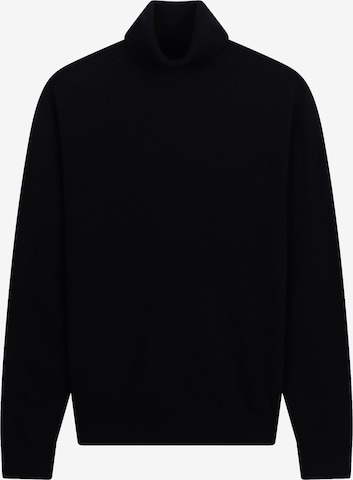 GOBI Cashmere Pullover 'Men's Essential Turtleneck Cashmere Sweater' in Schwarz: Vorderseite