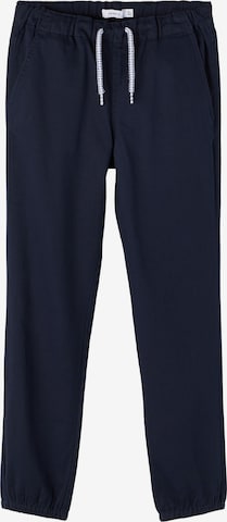 NAME IT - Tapered Pantalón 'Freddy' en azul: frente