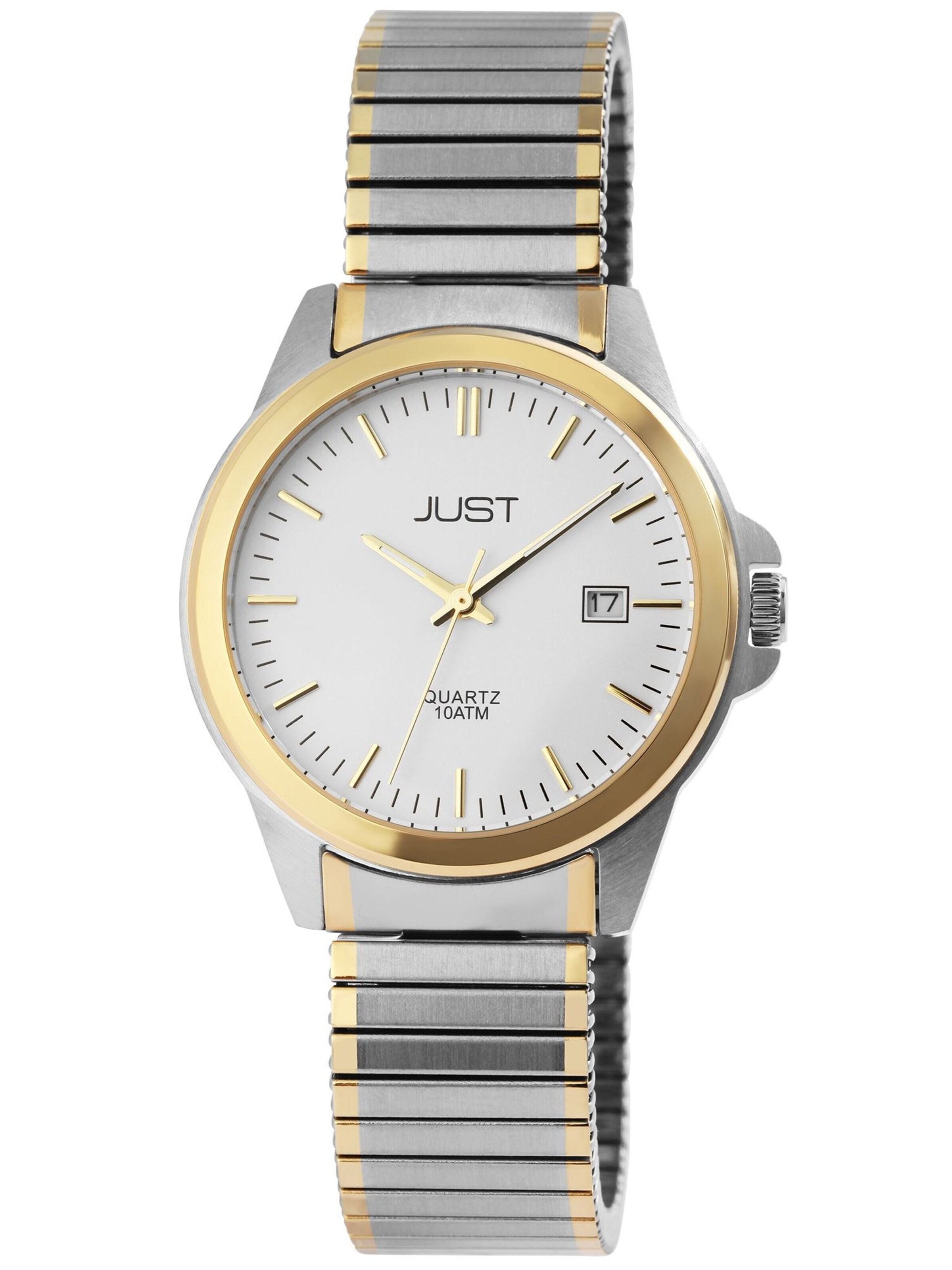 JUST Analog Watch 'Roswin, Datumsanzeige' in Mixed colors: front